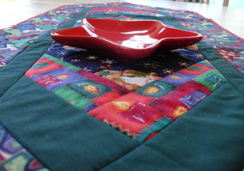 Home for the holidays table topper